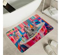 OBASDFD Rhino Sleep Design Diatomaceous Earth Bath Mat - Non-Slip Super Absorbent Bathroom Rug, Fast Drying For Shower & Kitchen(#30,17x27.5Inch (43 * 70cm))