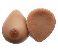 OBASDFD Silicone Self-Adhesive Breast Prosthetics, Bra Enhancers For Mastectomy, Crossdresser, Cosplay(M-600g/Pair/CupB)