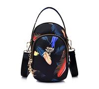 OBASDFD Waterproof Backpack For Men & Women, Women's Crossbody Travel Purse With Built-In Wallet, Stylish Shoulder Bag(K)