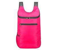 OBASDFD Women's Fashion Backpack - Shoulder Bag, Purse, Multipurpose Convertible Satchel, Travel Handbag(Hot Pink)