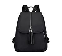 OBASDFD Women's Multifunctional Casual Backpack - Practical, Layered, Mini Vegan Leather