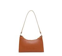 OBASDFD Women's Trendy Vegan Leather Purses - Hobo Handbags, Shoulder Bags, Tote, Satchel & Small Clear Backpacks(Brown)