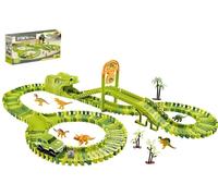 Obasyhig 168 Pieces Dino World Safari Track Set in Green Obasyhig Green