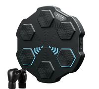 Obasyhig Black Digital Display Bluetooth Music Boxing Target with Gloves Obasyhig Black