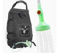 Obasyhig Outdoor 20L Solar Shower Portable Bag in Black Obasyhig Black