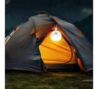 Obasyhig Outdoor Silicone Camping Lamp in White Obasyhig White