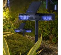 Obasyhig Outdoor Solar Waterproof Mosquito Lamp in Black Obasyhig Black
