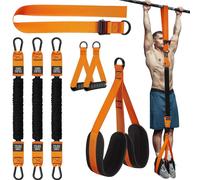 Obasyhig Pull Up Assist Band for Indoor Training in Orange Obasyhig Orange