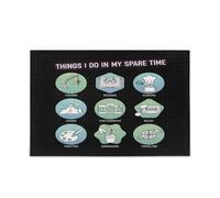 Obby Infographic Fishing Reading Cooking Pattern Unique Jigsaw Puzzles Challenging and Educational Masterpieces Puzzle 500 Piecing