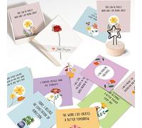Obbyidk 25 Affirmation Cards for Teacher, New Teacher Gifts or Any Teacher Appreciation Gift, Teacher Inspiration Cards Deck, Gift Idea for Teacher