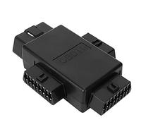 Obd Adapter, Flexible Environmental Insulation Leakproof Highly Conductive Core 1 Male to 3 Female 16pin Connector Plug Universal Diagnostic Tool