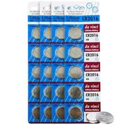 OBD CR2016 Lithium Coin Cell Battery 3V Long Lasting Power Button Batteries for Watches Key Fobs Remotes Calculators Electronics (20)