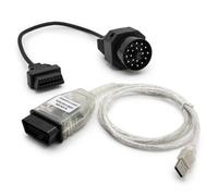 Obd Diagnosis USB Interface suitable for Ediabas INPA K+DCAN BMW OBD 2 to OBD 1