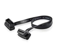 OBD-II OBD2 16Pin Male to Female Ribbon Extension Cable