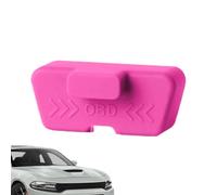 OBD Port Lock Connector, Universal Car Connector Security Guard Block | Anti-Theft Block Lock Locking Device Waterproof OBD Interface Cover Silicone Protective Sleeve for Cars