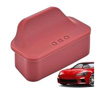 OBD Port Protective Cover - Universal Car Diagnostic Interface Dust Cap, Silicone Dustproof Waterproof Plug | Automotive OBD Socket Guard for SUV Truck Sedan Van RV Golf Cart New Energy Vehicle