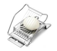OBD Stainless Steel Egg Slicer Kitchen Food Cutter Heavy Duty Wire Slicer for Boiled Eggs Mushroom Strawberry Kiwi Soft Fruit Prep Tool