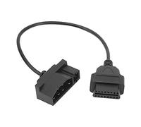 OBD1 OBD2 Diagnostic Scanner Adapter Cable 7 Pin to 16 Pin for Ford Compatibility 40cm Length