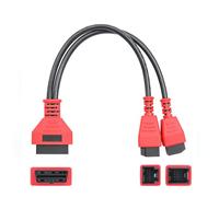 OBD2 Adapter Cable for Dodge Ram Jeep Fiat FCA Chrysler 12+8 Adapter Connector Bypass Gateway Protocol Programming Compatible with DS808 Test DS808 MS905 MS906 MS906BT MS906S MS908 MS908S