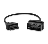 OBD2 Adapter Cable for Toyota Vehicles 22Pin OBD2 16Pin to OBD1 22Pin OBDII Car Diagnostic Connector Compatible with OBD II Diagnostic Scanner (22Pin for Toyota)