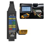 OBD2 Breakout Box Protocol Detector Automotive OBDII Protocol Detector, Compatible with 12V/24V, 120Ω Series Resistor, Fault Diagnosis Scan Tool with OBD Voltage Display and LED
