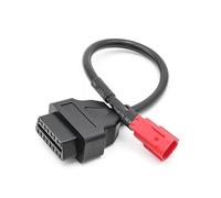 OBD2 Cable Connector Scanner Suitable For Motorbike 16 Pin To 6 Pin Full Diagnostic Adapter Connector Cable Scanner Tool Motorcycles OBD2 Adapter Diagnostic Cable For Bikes Data Reader Repair Tool Obd