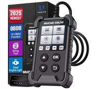 OBD2 Car Diagnostic Scanner Code Reader - Check Engine Light Reset Tool | Compatible with All OBD II Vehicles - Live Data, Freeze Frame, EVAP, O2 Sensor | Plug & Play No App Needed