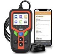 OBD2 Car OBD Diagnosis Supports Multiple Languages: OBD EOBD Diagnostic Scanner for All Vehicles - Professional OBDII Diagnostic Code Reader Tool for Monitoring Engine Light