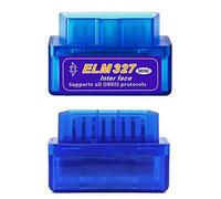 OBD2 Code Reader,Mini OBD2 Scanner,OBD2 Code Reader Bluetooth,OBD2 Diagnostic Tool,ELM 327 Automotive OBDII V1.5 Scanner Code Reader,OBDII Adapter,Plug and play,Compatible with iOS, Android,Windows