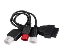 OBD2 Diagnostic Cable for Yamaha Kline Euro5 Motorcycle, 16-Pin to 3/4/6-Pin Adapter, 3-in-1 Connector