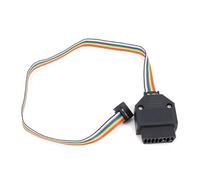 OBD2 Diagnostic Cable To 12 Way Micro Connector compatible with Lexmoto FMR 125 EFI WY125T-74R-E4/FMX 125 EFI WY125T-108-E4/Vienna 125 EFI WY125T-121-E4