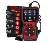 OBD2 Diagnostic Scanner V519, 2025 Upgraded Model, Professional Car Diagnostic Tool with Live Data Stream, Battery Test, 35,901 DTC Library