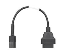 OBD2 Extension Cable,16Pin Plug Diagnostic Extender Cable | Heavy Duty Diagnostic Tool for Engine Vehicles Motorcycle SUV Truck Garage Repair Shops Emissions Testing