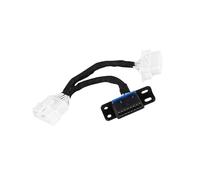 OBD2 Extension Cable Dual Female Splitter Adapter, Connect 2 Devices Simultaneously, ABS Material, Electric Pass Through, for All OBD 2 Protocols