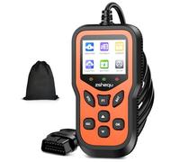 OBD2 Scanner Car Code Reader: OBD Auto Diagnostic Scan Tool - USB Check Engine Light Fault Code Readers with Battery Test - Universal LCD Screen Diagnostic Adapter for BMW Ford VW All OBDII Vehicle