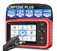 OBD2 Scanner Car Diagnostic Tool LAUNCH CRP129E PLUS All System with 12+ Reset, ABS Bleeding/Injector Coding/Oil/Throttle/EPB/DPF/SAS/TPMS/Adblue Reset/Battery Matching, Lifetime Software Update
