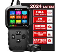 OBD2 Scanner, CGSULIT SC103 Car Scan Tool Diagnose Check Engine DTCs Code Reader Live Data Stream Voltage Test