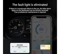 OBD2 Scanner Diagnostic Tool - Bluețooth Wireless Car Tester & Car Code Reader | Professional Engine Scanner Vehicle Truck Diesel Battery | Diagnostic Instrument For Mécanici