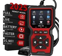OBD2 Scanner Diagnostic Tool, Check Engine Code Reader OBD2 Scanner with Reset, Mode 6, Mode 8 & I/M Readiness, Auto Check Engine Light Car Diagnostic Scan Tool for All OBDII Car Since 1996