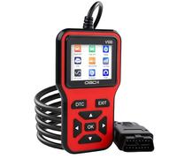 OBD2 Scanner Diagnostic Tool, V500 Check Engine Light Code Reader with Reset, DTC, I/M Readiness & Data Stream, Car Diagnostic Tool for Most Cars Since 1996, Red