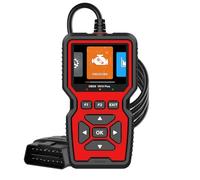 OBD2 Scanner, TKMARS Car Diagnostic Tool Supports 9 OBD II/EOBD Standard Protocols, Fault Code OBD Reader with Battery Voltage Test, OBD Scanner Live Data, Check Engine Light Error, I/M Readiness