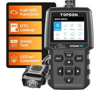 OBD2 Scanner TOPDON AL500 Car Diagnostic Code Reader, Car Check Engine Light CAN with 10 OBD2 Functions, Turn Off MIL, O2 Sensor Test