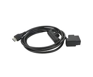 OBD2 to High Definition Multimedia Interface Cable H00008000, Compatible Adapter for CS2 CTS2 CTS3 Plug Monitor, with ABS and Metal Construction for Vehicle Parameter