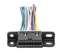 OBD2 Under Dash Mount Socket Plug Connector 16 pin Female Open Prewired OBD