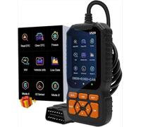 OBD2 V520 Car Diagnostic Scanner Vehicle OBDII/EOBD Diagnostic Tool, Check Engine with Read/Erase Fault Code, Auto Code Reader, Support 10 Languages, Universal for All Cars