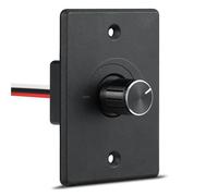 Obeaming DC 12V LED Dimmer Switch PWM Rotary for Campervan Boat Van Caravan Truck, Dimmable LED Lights/Incandescent/Halogen/Single color Strip Light