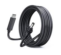 Obeaming for Starlink Mini USB C to DC Cable, 3m High Speed Power Cable, 18AWG Replacement Cable Copper Wire Waterproof IP66, Compatible with 100W+ Power Bank and 20V PD Charger