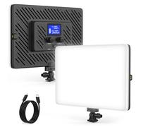 Obeamiu LED Video Light, Camera Light with 4000mAh Rechargeable Battery Support Type-C USB Power Supply, Portable Photo video Lights for Outdoor Indoor Photography Live Streaming Zoom Calls Filming