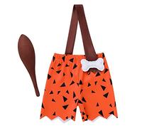 OBEEII Kids Baby Boys Girls The Costume Caveman Costume Stone Age Outfit Baby Toddler Fred Costume Cosplay Photo Shoot Boy 6-12 Months
