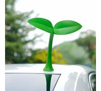 Obelunrp Bean Sprouts Car Stickers, Funny 3D PU Foam Bean Sprouts Car Roof Decorative Stickers, Motorcycle Helmet Sticker for Helmet Car Roof Decoration